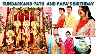 Sundarkand Path || Papa's Birthday vlog || Jai Shree Ram