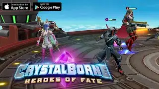 Crystalborne: Heroes of Fate (Android iOS) - Role Playing Gameplay