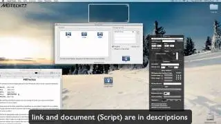 How to add animated clock to desktop