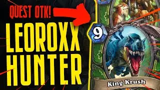 OTK LEOROXX QUEST HUNTER IS BACK! - Ashes of Outland - Hearthstone