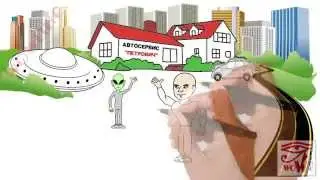 Google  рулит, Автосервис  "у Петровича".  Рисованное видео для бизнеса (doodle video)