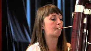Nine double bassoons