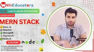 🔴 Live Class Mern Stack Development | Urdu | Hindi | Lecture 15 | Asad mukhtar 