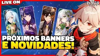 OS PRÓXIMOS BANNERS DA 5.0 E MELHORIAS EM NATLAN E ANÁLISE DE CONTA , CHEGA AI! - #genshinimpact