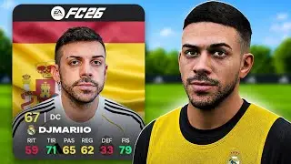 I turned DjMaRiiO into a professional soccer player!