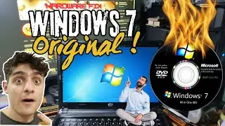 ⚡Probé Windows 7 Original ⚠️ Aún funciona  ? 🤯