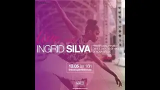 Ingrid Silva será nossa entrevistada na Live desta quarta-feira dia 13/05