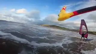 Sunset kite sesh Llanrhystud 29 Dec