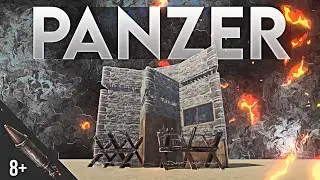 THE PANZER | Ultra Defendable Solo/Duo Bunker | 8+ Rockets | RUST