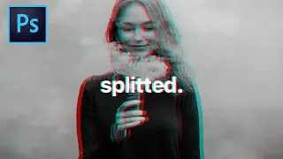 Under 2 Minutes turn your image into easy & cool looking in Photoshop CC - RGB Split Effect