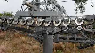 Красная поляна. Канатная дорога. Роза хутор. Механизм.
