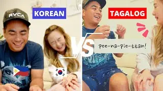 Filipino Husband vs Korean Wife BATTLE! ~Food Edition~