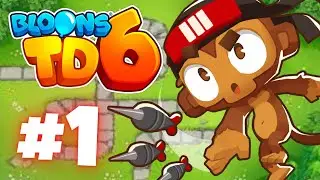 Epic fail on Monkey Meadow | Bloons TD 6 #1