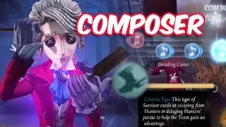 NEW SURVIVOR COMPOSER GAMEPLAY! Contain Type? Identity V Test Server