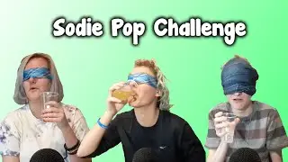 Super Epic Blindfolded Soda Taste Test w/ Andrew Sprott