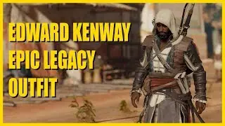 Assassin's Creed Origins - NEW EDWARD KENWAY OUTFIT showcase ( PC - ULTRA - 1080p)