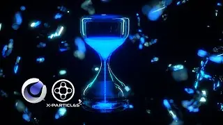 Xparticles sandglass