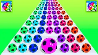 📌 Satisfying Mobile Games NEW VIDEO Playing 1111111 Tiktok Merge Ball 2048 Update Gameplay LASVRK