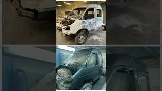 Покраска газели Фермер 33023 в Нижнем Новгороде.