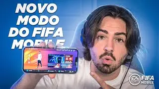JOGANDO O NOVO MODO MANAGER NO FIFA MOBILE! #publi