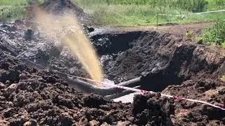 Порыв нефтепровода