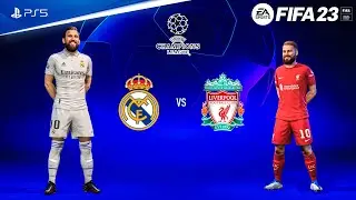 FIFA 23 - Real Madrid vs Liverpool Ft. Kane, Bellingham, Mac Allister, UCL | PS5™ Gameplay [4K60]