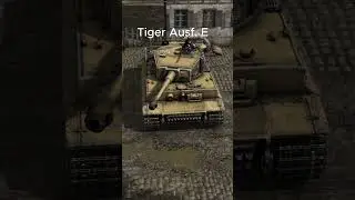 German WW2 Late War Tanks 
