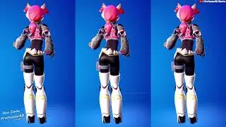 Fortnite Party Hips Emote With Kimiko Five Tails Skin Thicc Cute Furry Outfit 🍑😘😍
