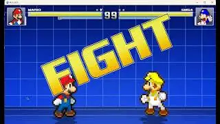 (Mugen) Super Better Mario Vs Smg4