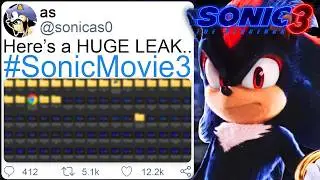 HUGE Sonic Movie 3 DATA LEAKED?! [WEBSITE, CREDITS & MORE]