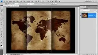 Folded paper effect in Photoshop - Week 74