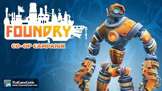 Co-op Automation Factory Simulation Sandbox PC : FOUNDRY | Online Co-op Campaign ~ First Gameplay