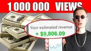 How Much YouTube Paid Me for 1 MILLION views in 2022