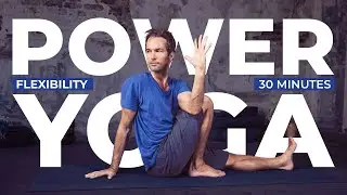 30 Min Power Yoga for Flexibility l Total Body Stretch Flow