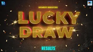 LUCKY DRAW HONEST SERVICES / 1 GRAM GOLD COIN / PRIZE / REVEAL