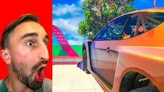 15-Player Hardest Air Germany Stunt Race In GTA 5