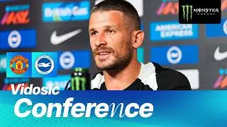 Dario Vidosic's Manchester United press conference: Stadium reaction & final run in