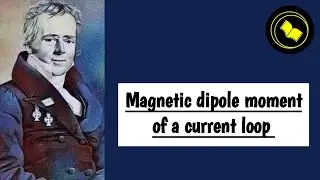 Magnetic dipole moment of a current loop.