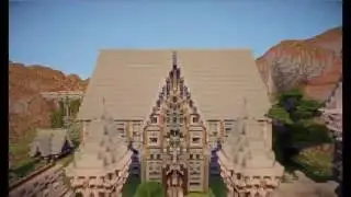 Готовый спавн для сервера майнкрафт 1.7-1.8 (Строил-я)