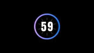 Customizable Countdown Timer in Filmora 13