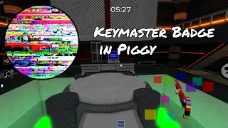 Getting Keymaster Badge in Roblox Piggy