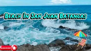 Beach in San Juan Batangas