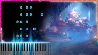 『Melody of Merusea 海の泡沫が上げる歓声』Genshin Impact Piano | 原神ピアノ