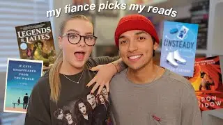 my boyfriend picks my november TBR 📚