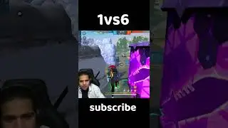 1VS6 🤯 Kya Ma Kar Paoga 👽Jod OR Wot ?🔥🔥😱Best Onetap Player 😳 