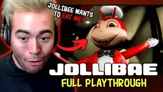 JOLLIBEE Horror Game?! 'Jollibae (2024)' Gave Me Goosebumps! | FULL PLAYTHROUGH (ft. Kokoeri)