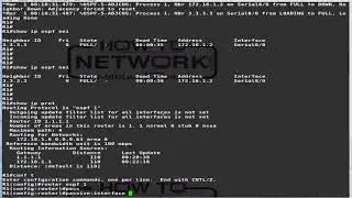 50 Manually configuring the OSPF Passive Interface