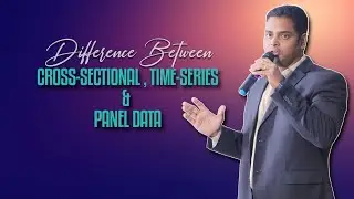 What is the difference between panel data, time-series data, and cross-sectional data