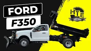 F350 Dump Truck with Plow