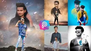 Dual Photo Effect | PicsArt Dubbel Exposure Concept Editing | 2021 Viral Dual Photo Editing| RTWORLD
